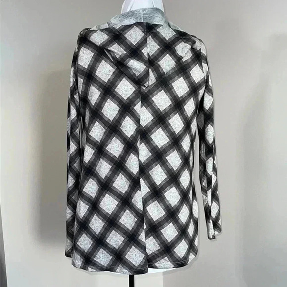 Retrology Hooded Open Front Cardigan​​​ - Picture 4 of 8